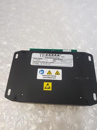Used TE TECHNOLOGY, INC TC-48-20 THERMOELECTRIC TEMPERATURE CONTROLLER