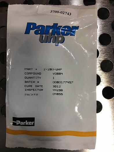 Used PARKER UHP O-RING 2-280-UHP