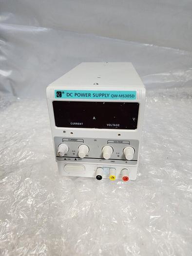 Used WUXI QIAOWEI ELECTRONICS QW-MS305D DC POWER SUPPLY