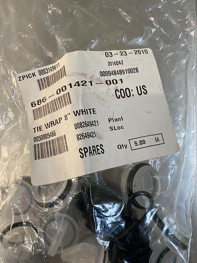 LAM RESEARCH 686-001421-001 TIE WRAP 8'' WHITE