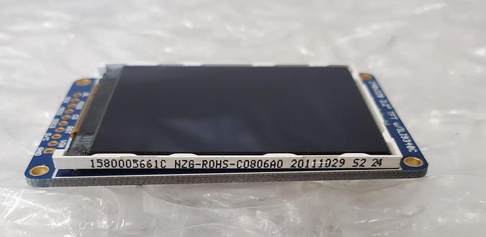 Used ADAFRUIT TFT LCD & MICRO SD