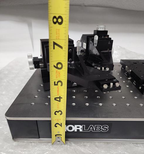 Used THORLABS B1224FE XYZ MOVEMENT & ALESSI MH5 & NEWPORT 436 SERIES BREADBOARD