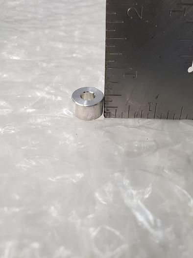 Used MCMASTER CARR STAINLESS STEEL SPACERS (LOT OF 4)