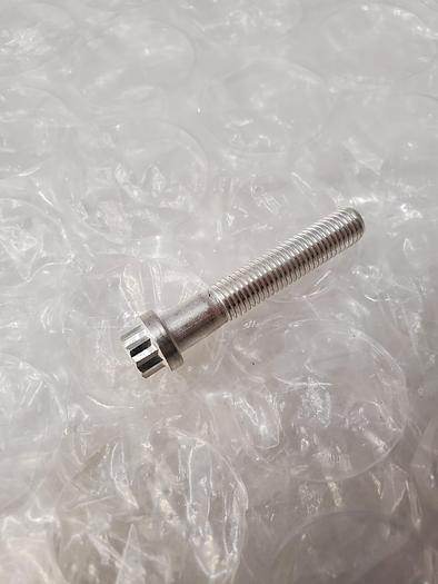 Used DUNIWAY SBX-24-175 SILVER-PLATED 12 POINT BOLTS (PACK OF 25)