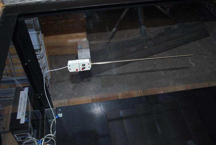 Used ENVIRONMENTAL TEST CHAMBER WITH HEAT W/ OMEGA TEMPERATURE CONTROLLER & TIMER