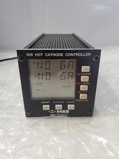 Used MKS 959 HOT CATHODE CONTROLLER