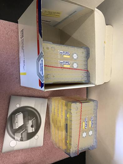 Used 10 x 96 Eppendorf Tips