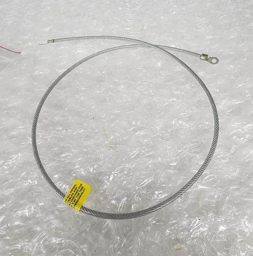 Used CONNECTICUT VALLEY INDUSTRIES PN CX6603 GROUNDING WIRE ASSEMBLY