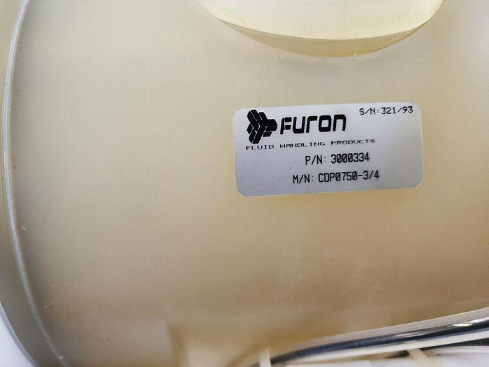 Used FURON FLUID HANDLING PRODUCTS 3000334 , CDP0750-3-4
