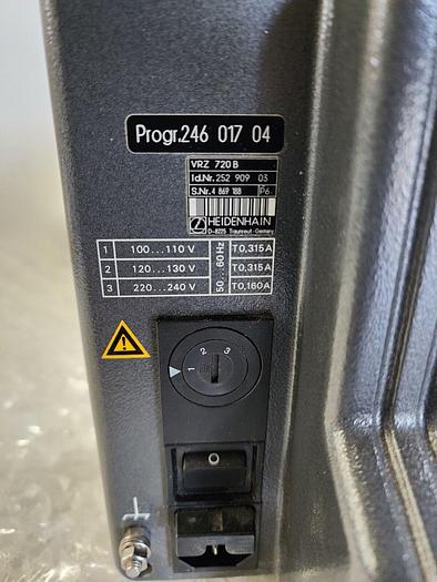 Used HEIDENHAIN VRZ 720 B PILOT CONTROLLER