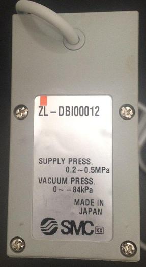 SMC ZL-DBI00012 MULTISTAGE EJECTOR PRESSURE SWITCH