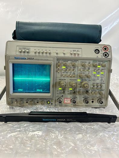 Used TEKTRONIX 2465A 350MHz OSCILLOSCOPE