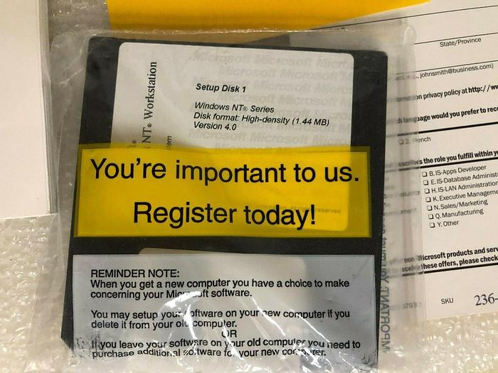 Used WINDOWS WORKSTATION 4.0