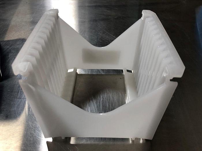 Used FLUOROWARE E96-60 WAFER CARRIER WITH SLOT HOLDER