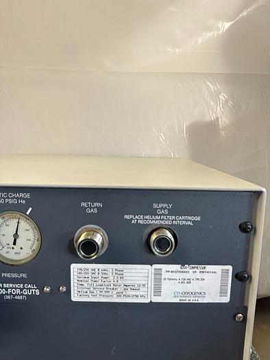 Used CTI- CRYOGENICS 8200 COMPRESSOR 8032550G001