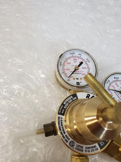 Used RADNOR R250-500-580 NITROGEN GAS REGULATOR