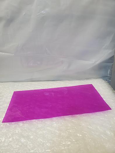 Used ARTUS PLASTIC SHEET PURPLE 10X20X.0015