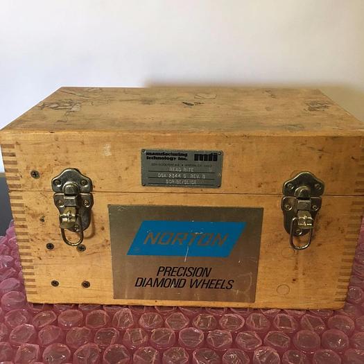 Used MTI  DGA2344G REV B SCRIBE-SLICE, NORTON PRECISION DIAMOND WHEEL