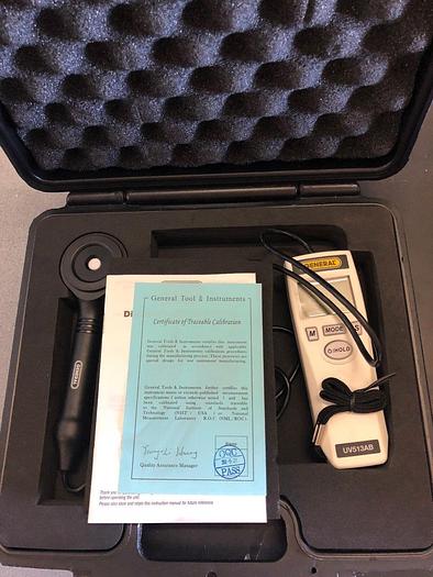 GENERAL UV513AB UV AB DIGITAL LIGHT METER