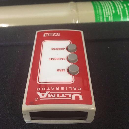 Used Calibration Check Gas with Flow Control regulator 467896