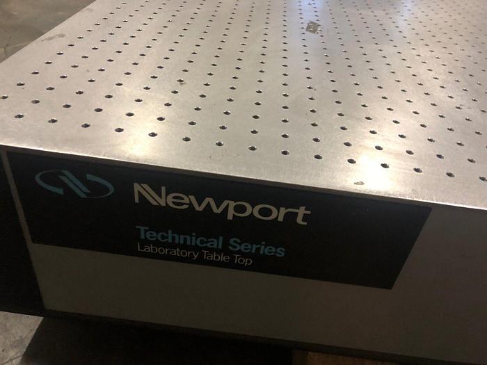 Used NEWPORT TECHNICAL SERIES LABORATORY TABLE TOP WITH ISOLATION LEGS