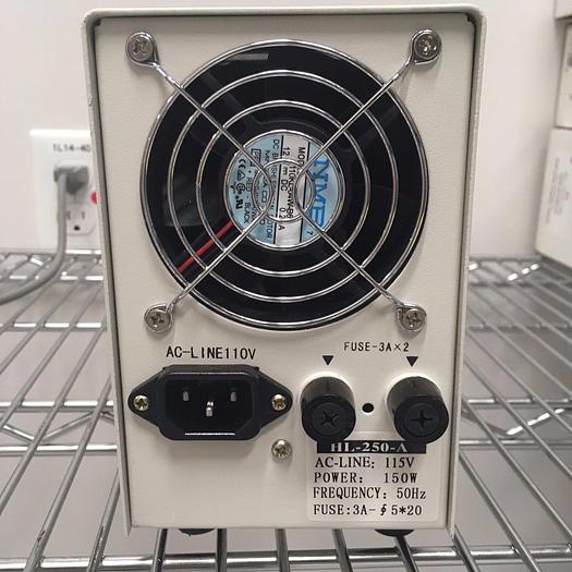 Used AMSCOPE SERIES HALOID LAMP COLD-LIGHT HL-250-A