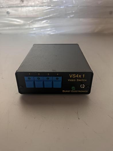 Used BURST ELECTRONICS VS4X 1 VIDEO SWITCH