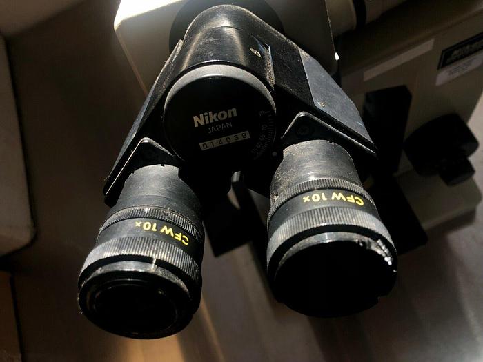 Used NIKON OPTIPHOT BD Plan 10, 5, 20, 60