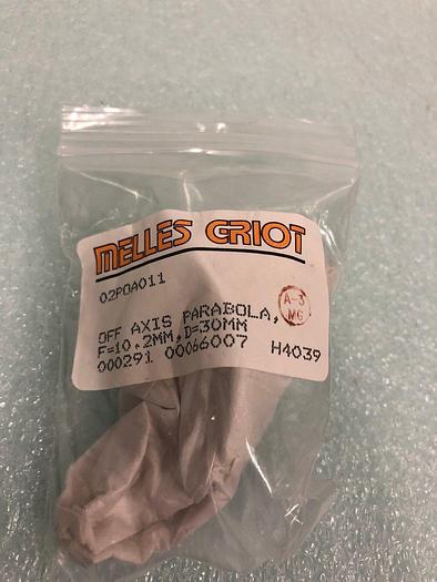 Used MELLES GRIOT 02PGA011 F=10.2MM , D=30MM