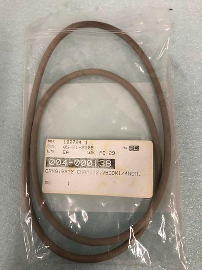 Used O-RING 004-000138 12X6