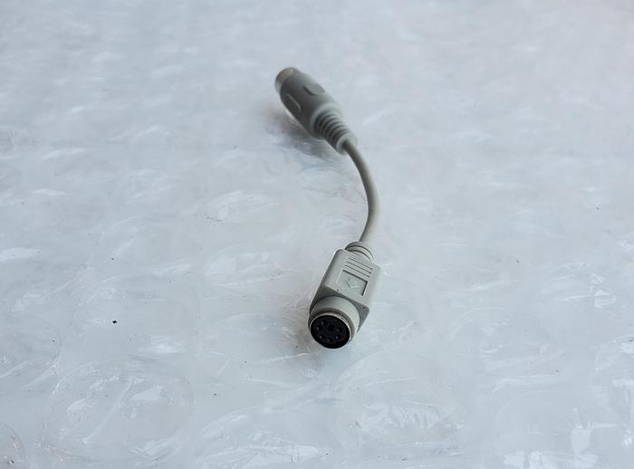 Used DIN5 MALE TO MINI-DIN6 FEMALE CORD