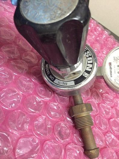 Used MATHESON 1L-580 GAS REGULATOR
