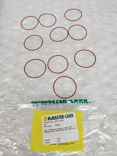 Used SILICON O RINGS 70A SIZE 032