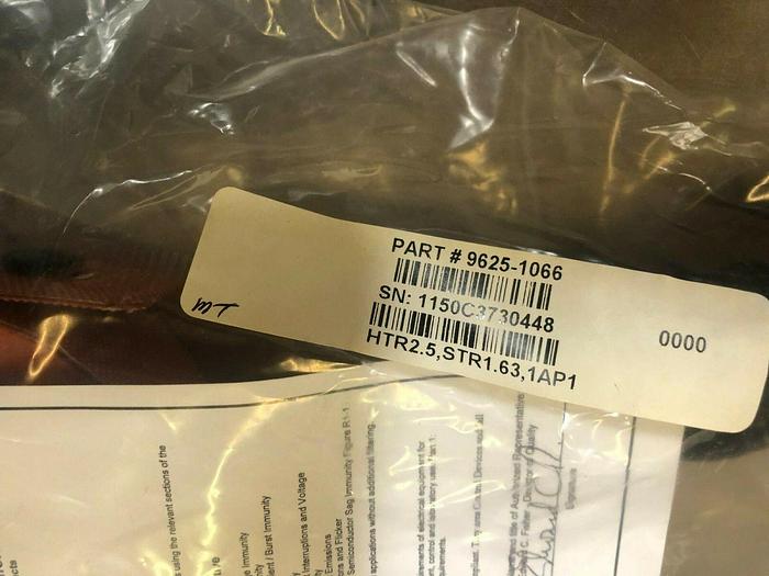 Used MKS 9625-1066 HTR2.5, STR1.63, 1AP1