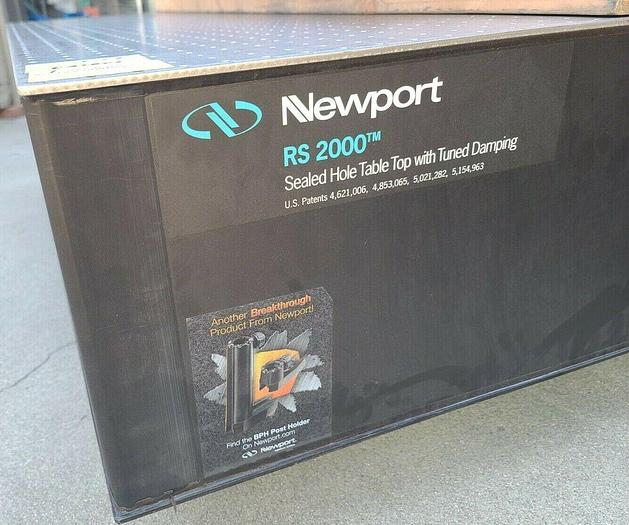 Used NEWPORT RS2000 SEALED HOLE TABLE TOP WITH TUNED DAMPING AND LEGS