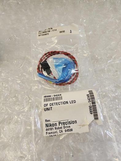 Used NIKON 4B990-542AN OF DETECTION LED UNIT