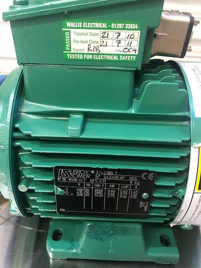 FINISH THOMPSON KC8P80BOC PUMP WITH LEROY SOMER LS80L T MOTOR