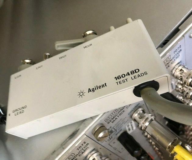 Used AGILENT 16048D TEST LEADS