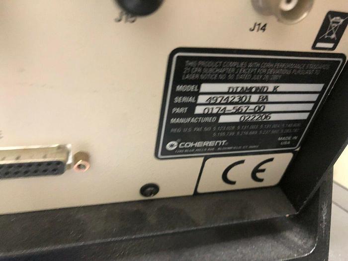 Used COHERENT LASER K2K