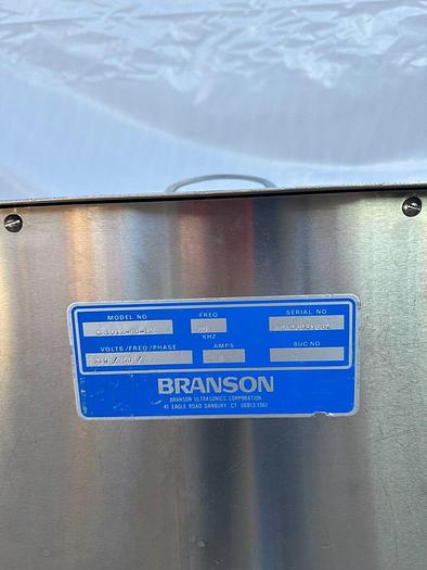 Used BRANSON ULTRASONICS CORPORATION MODEL CH1012-40-12 TANK