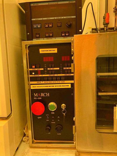 Used MARCH PX-500 Plasma asher