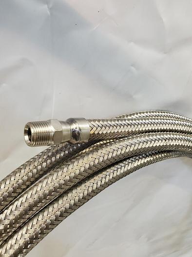 Used 316-A Stainless Braided Hose