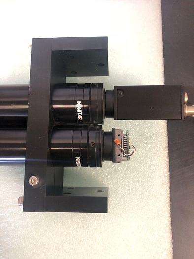 Used NAVITAR/ MITUTOYO TV0908A0 Optical Inspections station.