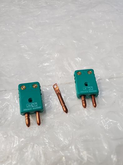 Used JOHNSON MATTHEY R-TYPE THERMOCOUPLE CONNECTOR