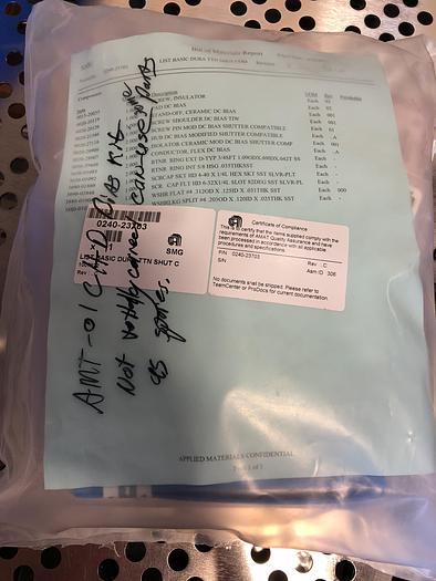 Used APPLIED MATERIALS 0240-23703 BASIC DURA TTN SHUT C