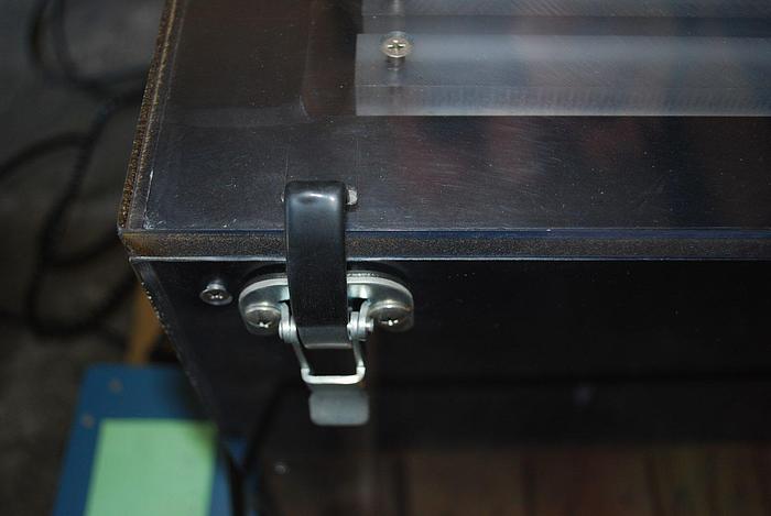 Used ENVIRONMENTAL TEST CHAMBER WITH HEAT W/ OMEGA TEMPERATURE CONTROLLER & TIMER