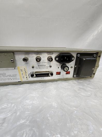 Used HEWLETT PACKARD 3457A MULTIMETER