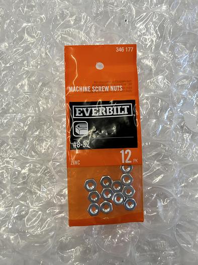 Used LOT OF MISC. FASTENERS, BOLTS, WASHERS, AND NUTS