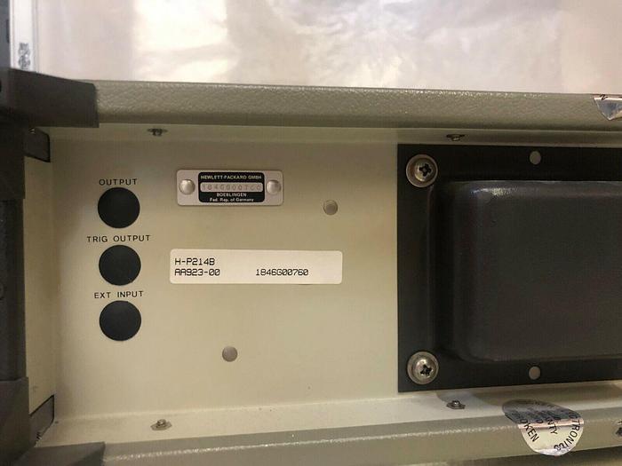 Used HEWLETT PACKARD 214B PULSE GENERATOR