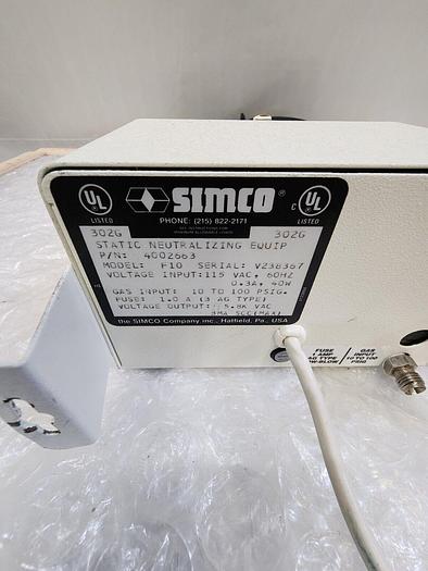 Used SIMCO TOP GUN 4002663 STATIC NEUTRALIZING EQUIP